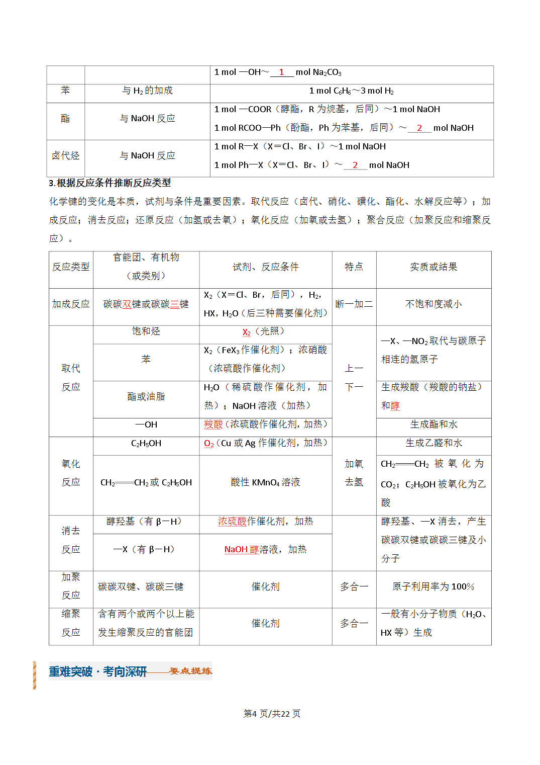 [学案]2027年高考化学一轮复习知识清单全国通用版专题05有机合成与推断（解析版）