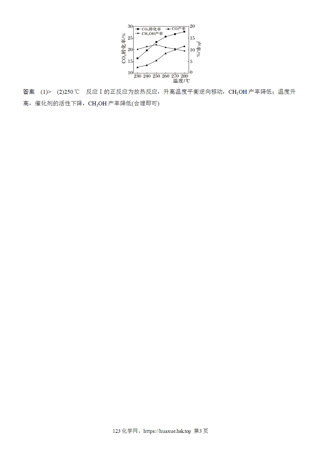 2027年高考化学一轮复习微题型94化学反应方向与调控方法word版含解析