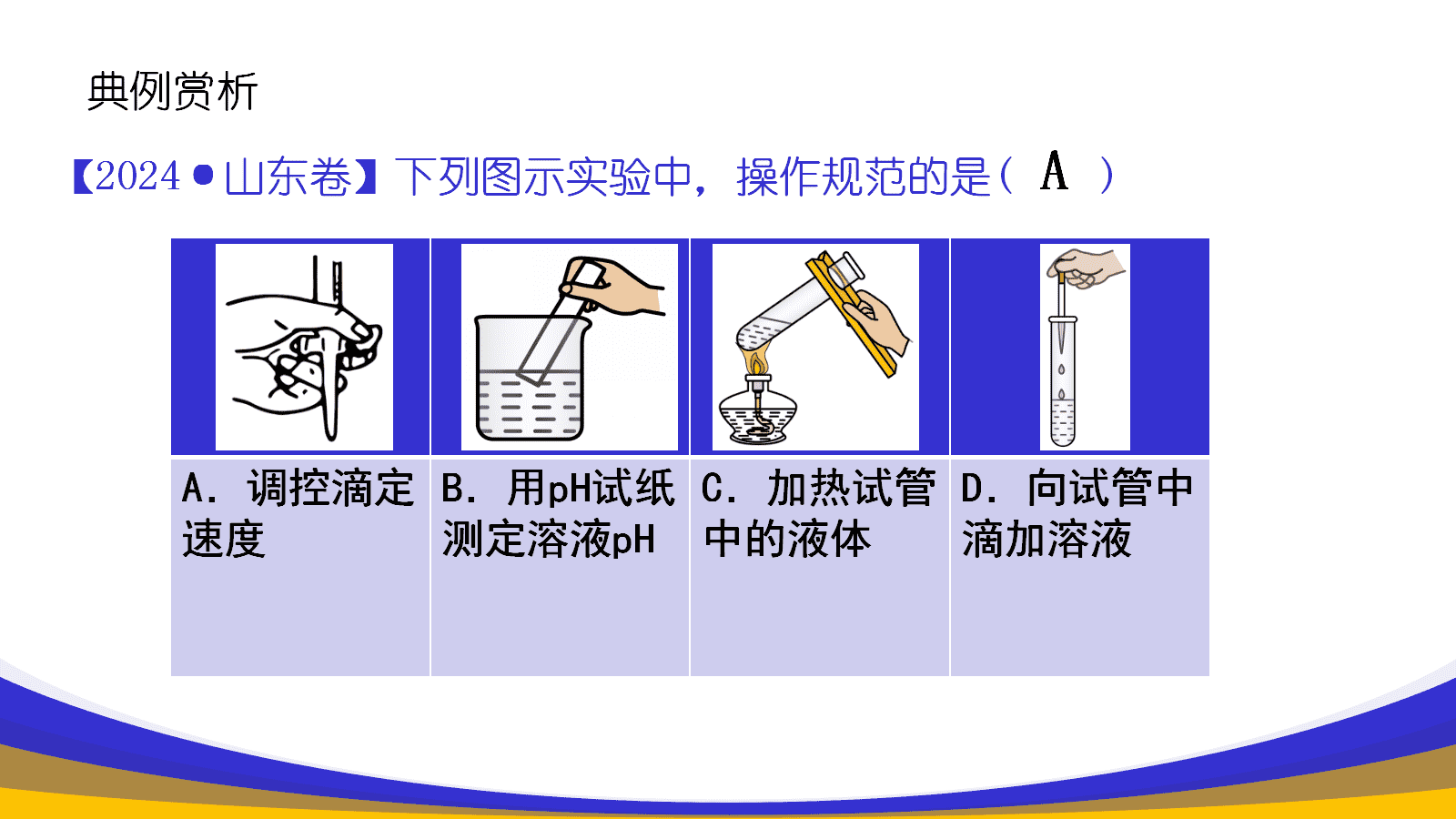 【精品课件】高三化学一轮复习选择题高频考点探析及备考策略
