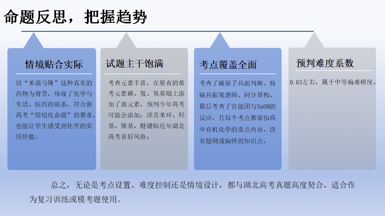 专家讲座课件《“三对照”视角下新高考有机化学说题与命题研究》PPT下载