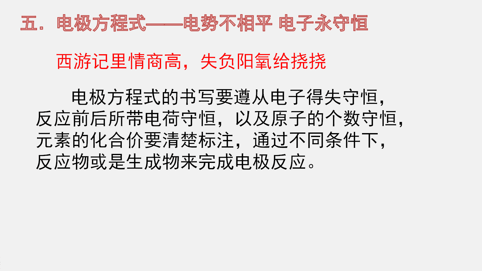 省级比赛高中化学优质课例《陌生方程式的书写》说课稿word及说课PPT下载