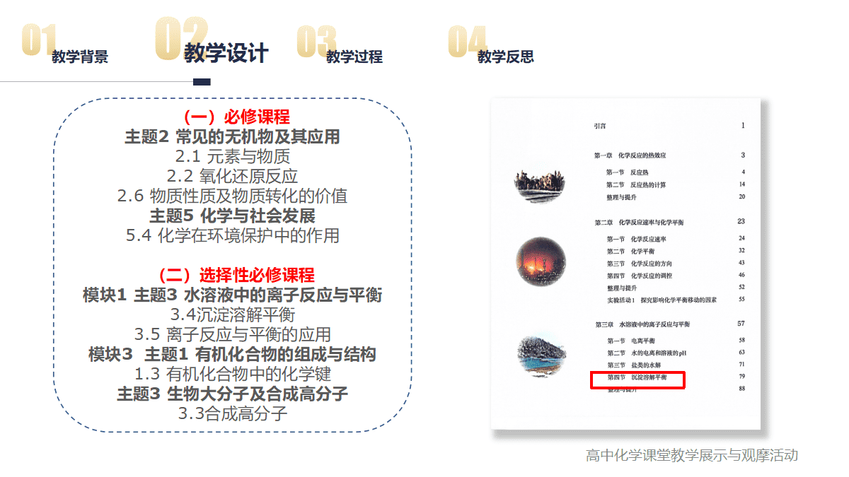 全国高中化学课堂展示与观摩活动课题《综合运用化学原理解析污水处理过程-沉淀溶解平衡》