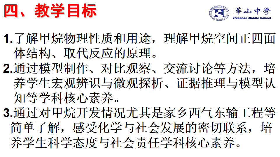 全国高中化学优质课大赛获奖说播课《甲烷》视频及课件资料下载 全国高中化学优质课大赛获奖说播课《甲烷》视频及课件资料下载