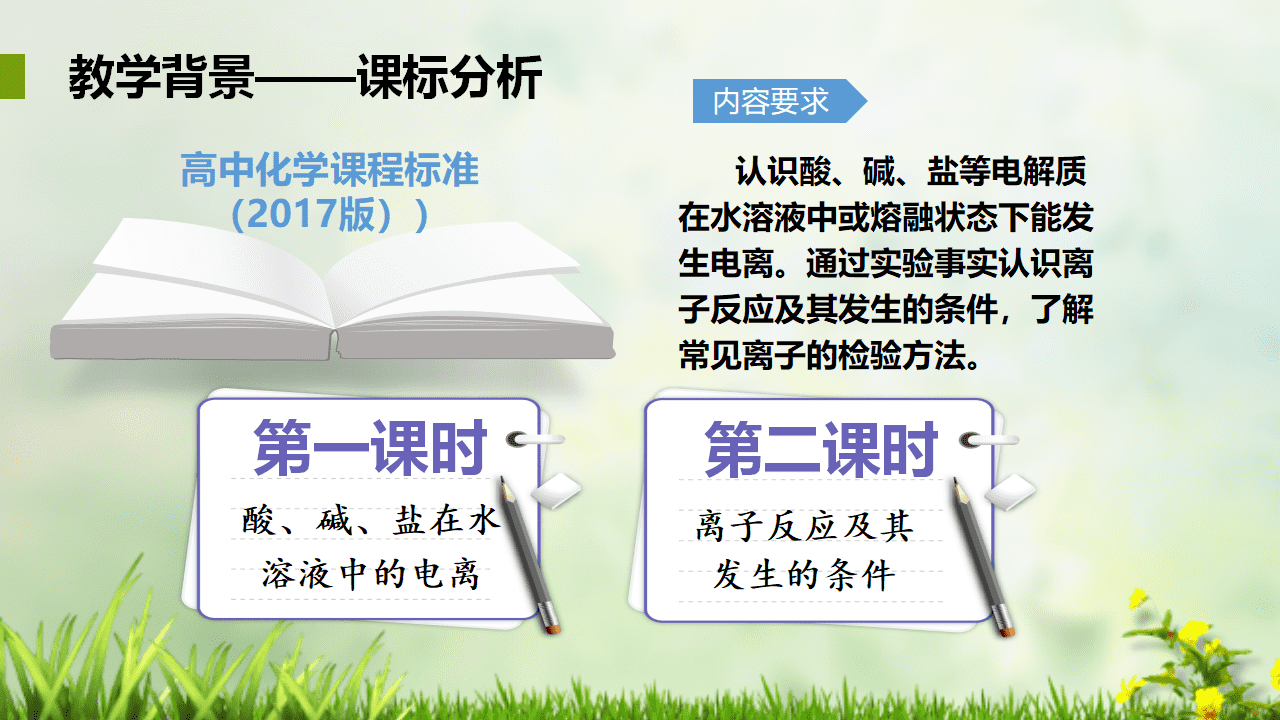 全国高中化学优质课大赛获奖说播课《离子反应》视频和课件资料
