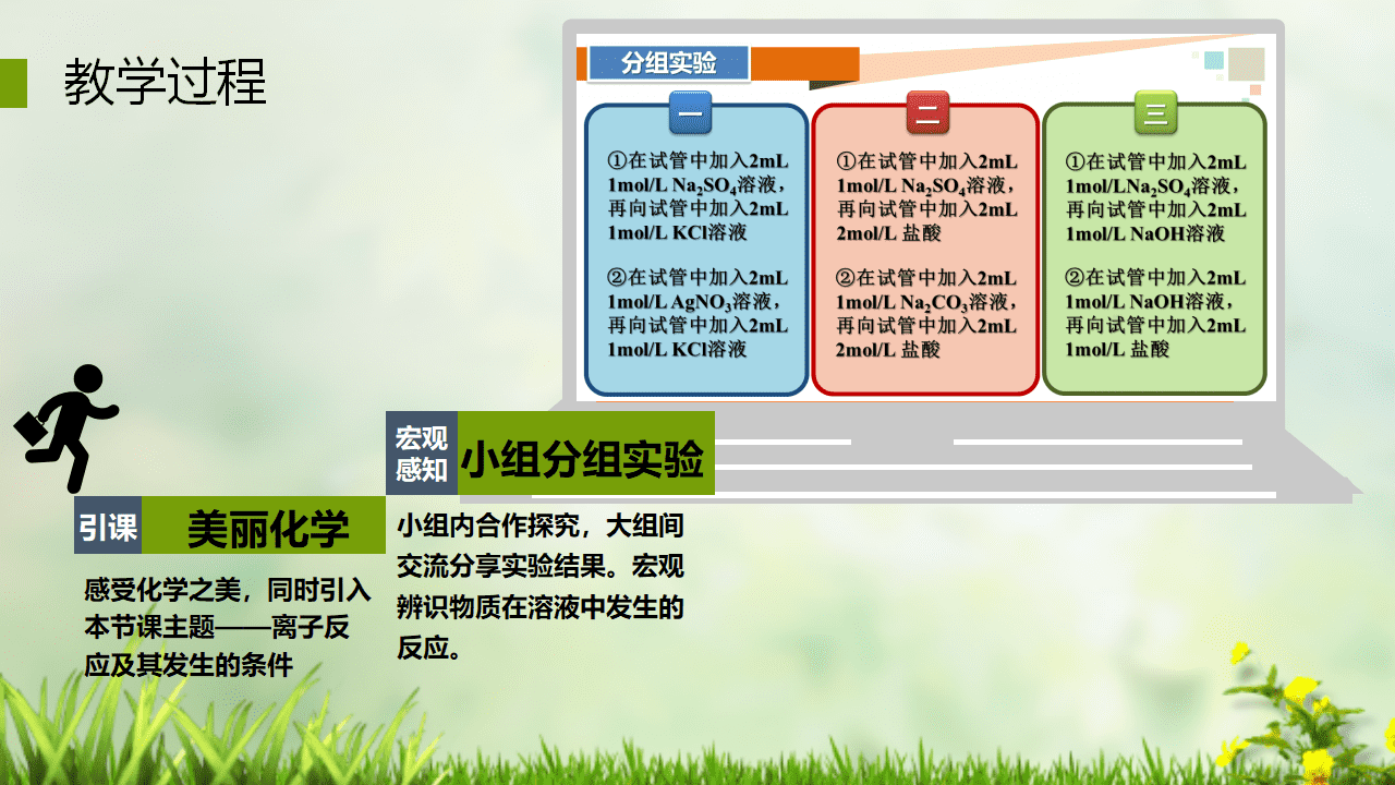 全国高中化学优质课大赛获奖说播课《离子反应》视频和课件资料