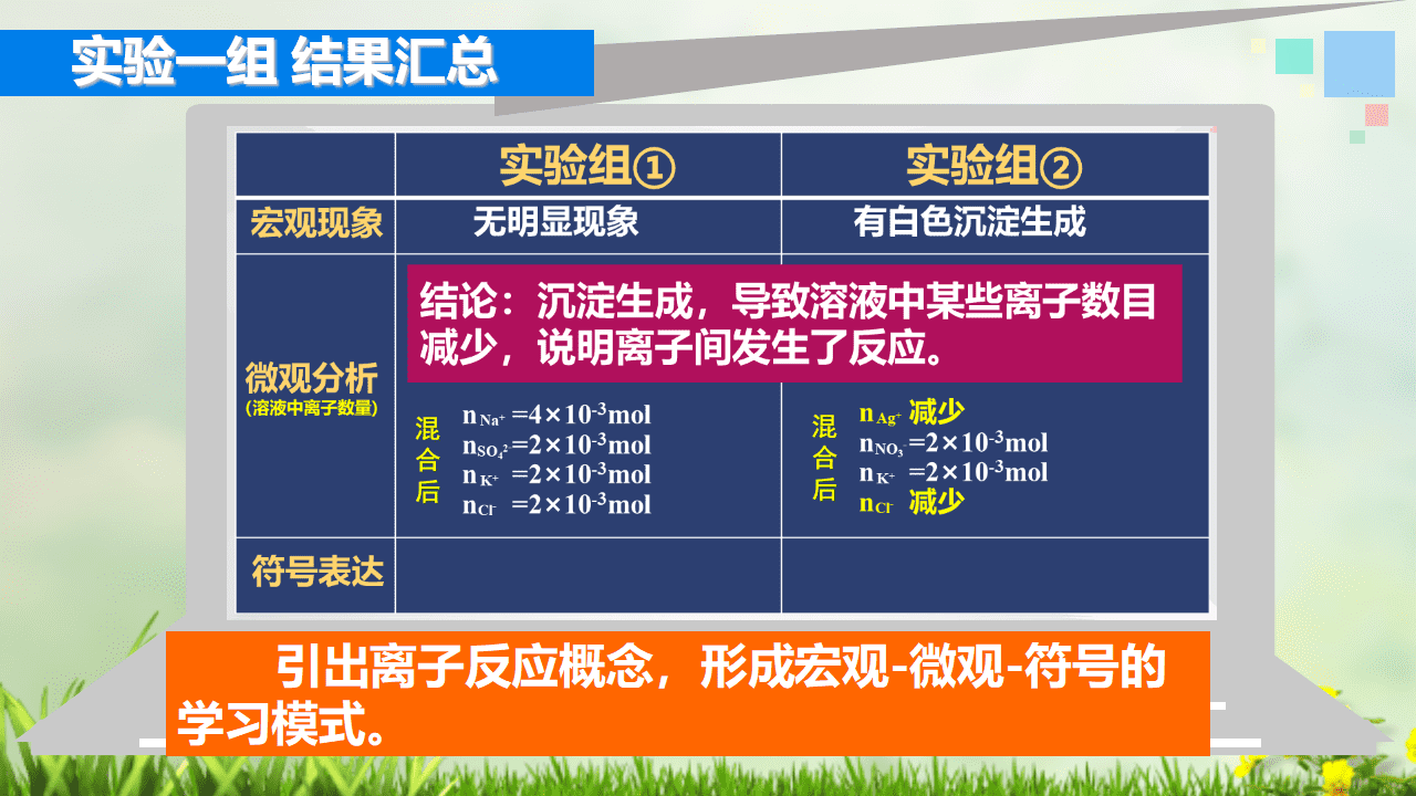 全国高中化学优质课大赛获奖说播课《离子反应》视频和课件资料