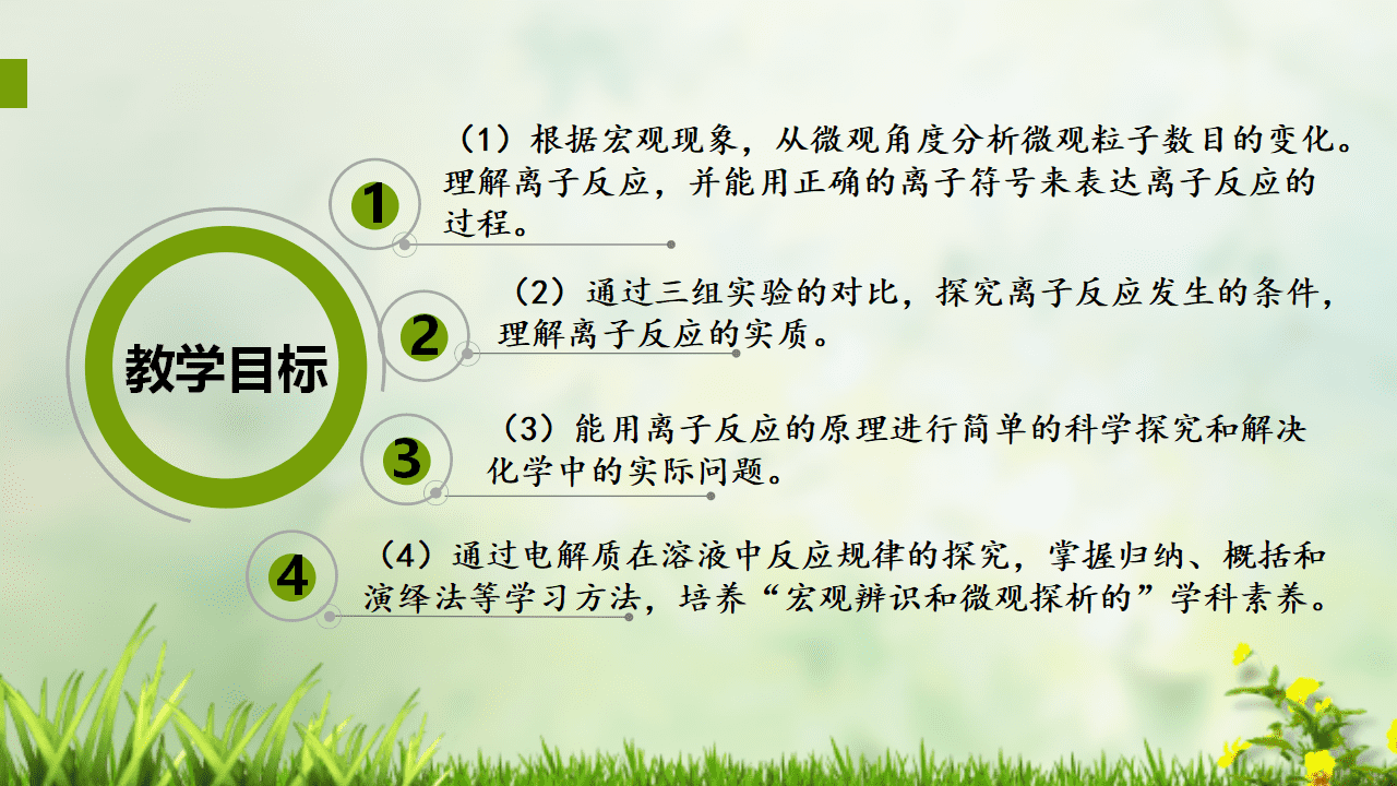 全国高中化学优质课大赛获奖说播课《离子反应》视频和课件资料