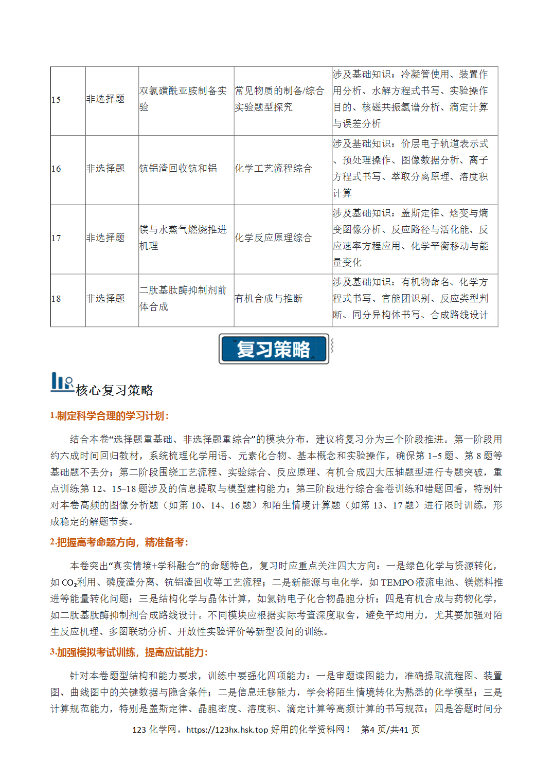 2026年高考化学真题完全解读（贵州卷）