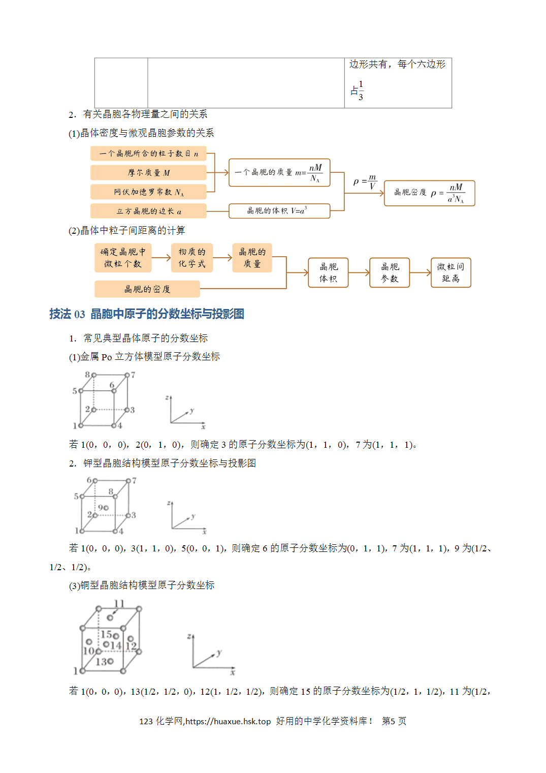 【学案】2026年高考化学答题技巧与模板构建06晶体结构的分析与计算解析版