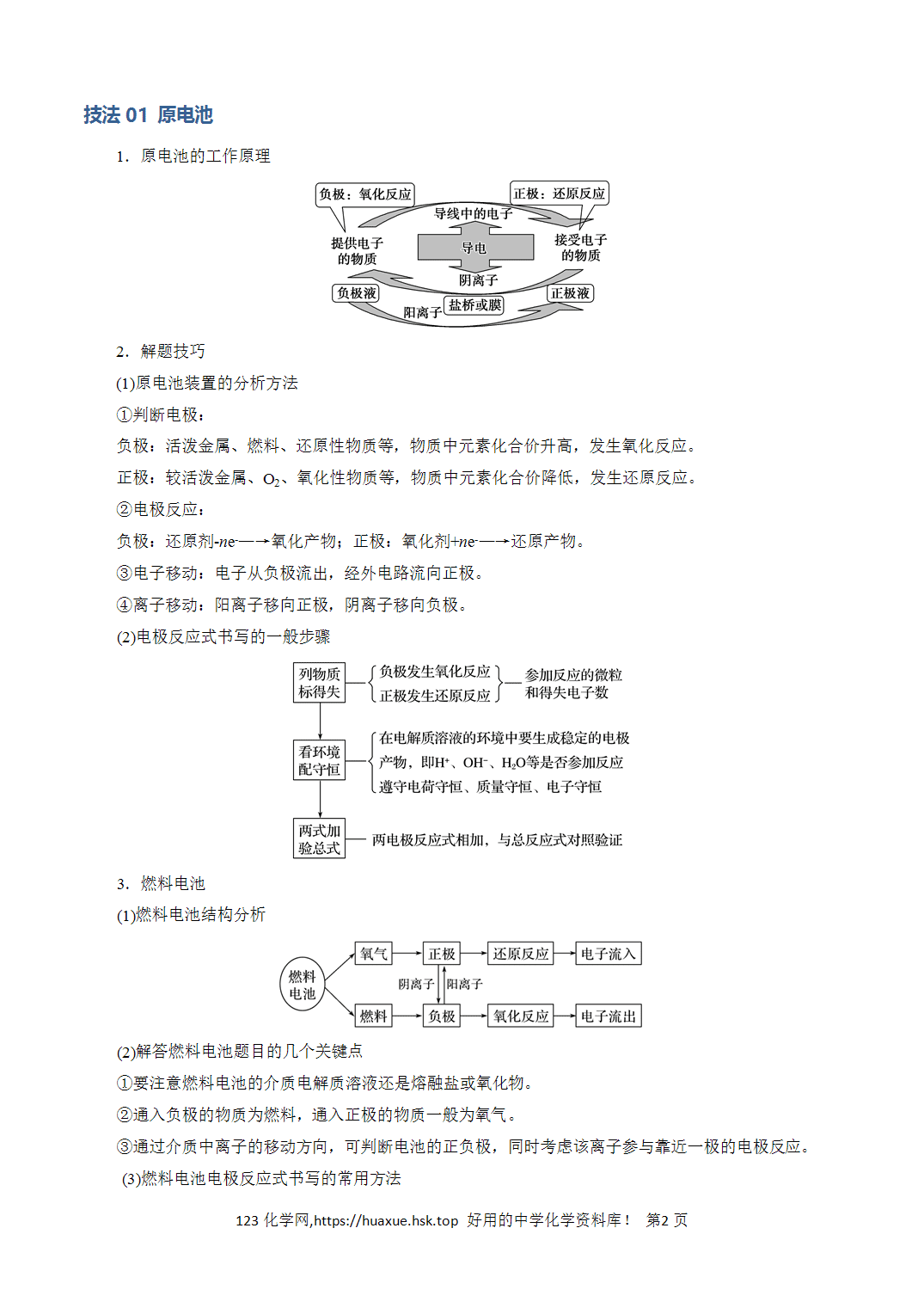 【学案】2026年高考化学答题技巧与模板构建01电化学装置分析解析版