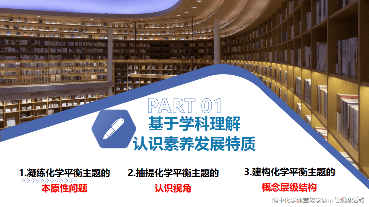 精品课件-全国高中化学说播课比赛《基于学科理解的“化学平衡常数”教学设计与实施》