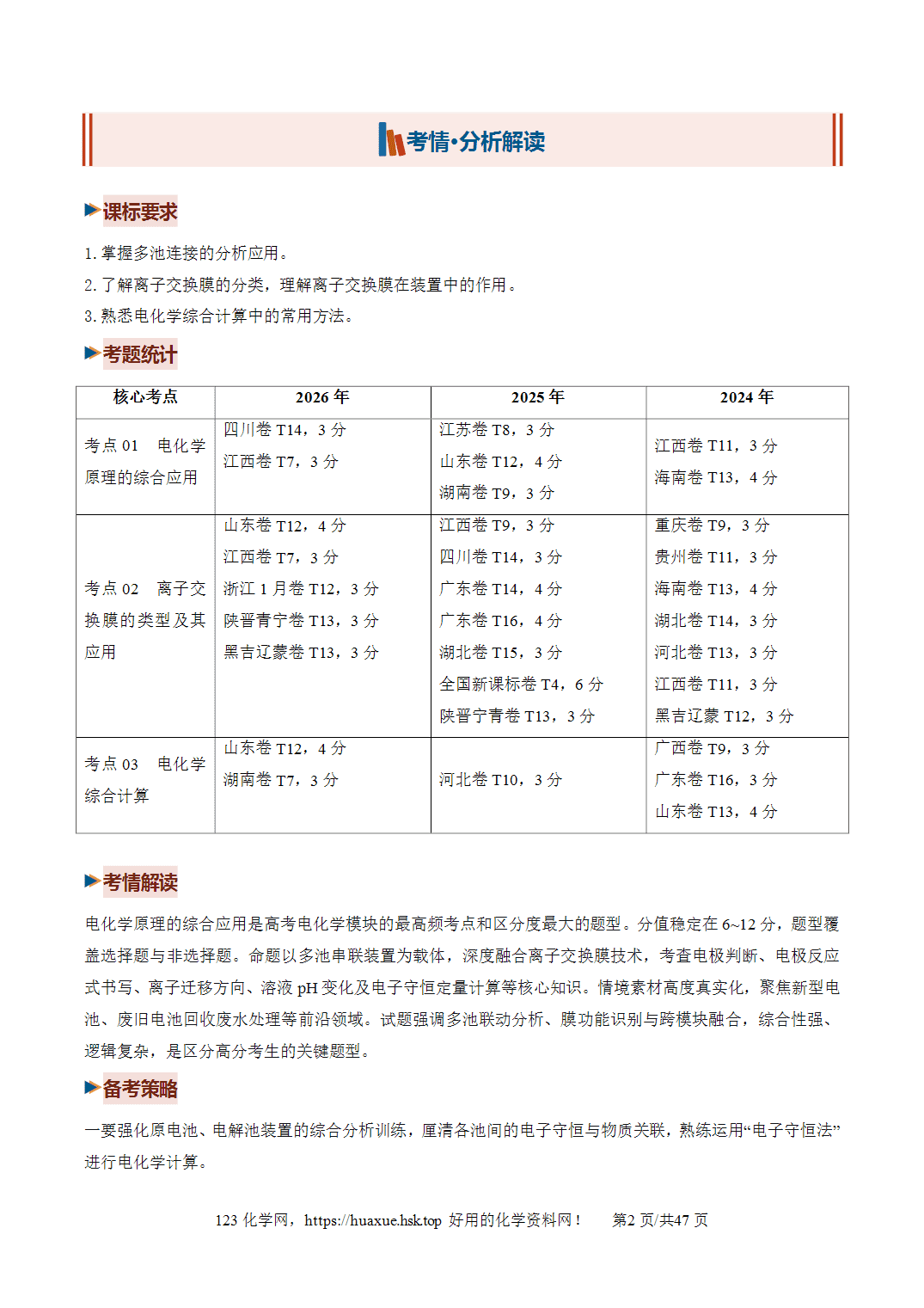 [讲义+练习]2027年高考化学一轮复习系列《化学反应与能量》第04讲电化学原理的综合应用培优讲义解析版