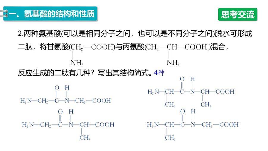 【优质课件】2025高中化学人教版选择性必修3《有机化学基础》第4章第2节《蛋白质》