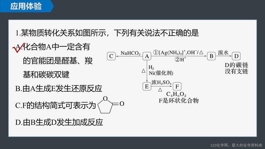 【优质课件】2025高中化学人教版选择性必修3《有机化学基础》第3章提升课5《有机物的推断与合成路线解题突破》