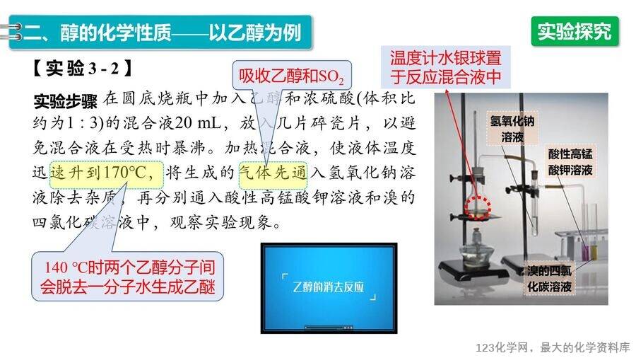 【优质课件】2025高中化学人教版选择性必修3《有机化学基础》第3章第2节第1课时《醇》