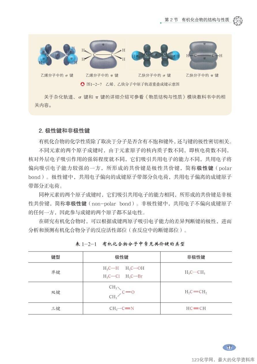 【电子教材】2025最新“鲁科版”普通高中教科书《选择性必修3 有机化学基础》全网最高清pdf版