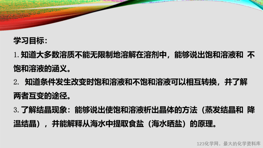 课时11_全部课程_饱和溶液-课件-2
