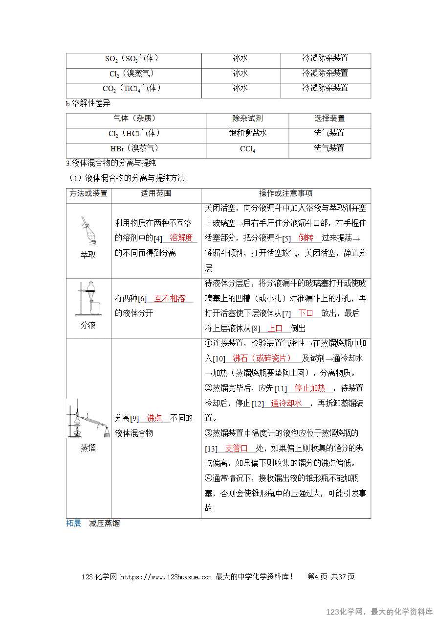 【精品学案】2025高考帮化学备考教学案第10章化学实验基础第2讲《物质的检验、分离和提纯》word版含答案