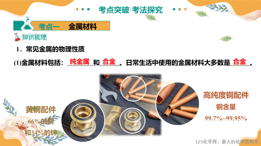 2025中考化学一轮复习专题08 金属和金属矿物(课件-14