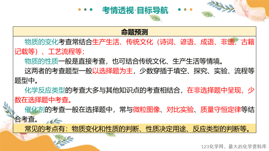 2025中考化学一轮复习专题01 物质的变化和性质(课件-6