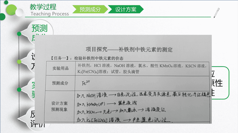 【说播课】高中化学说课比赛《补铁剂中铁元素的测定》山东临沂一中李宁宁 