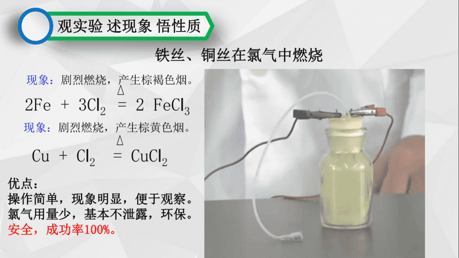 【说播课】高中化学说课比赛《氯气的性质》兖州区第一中学 蔡贝贝