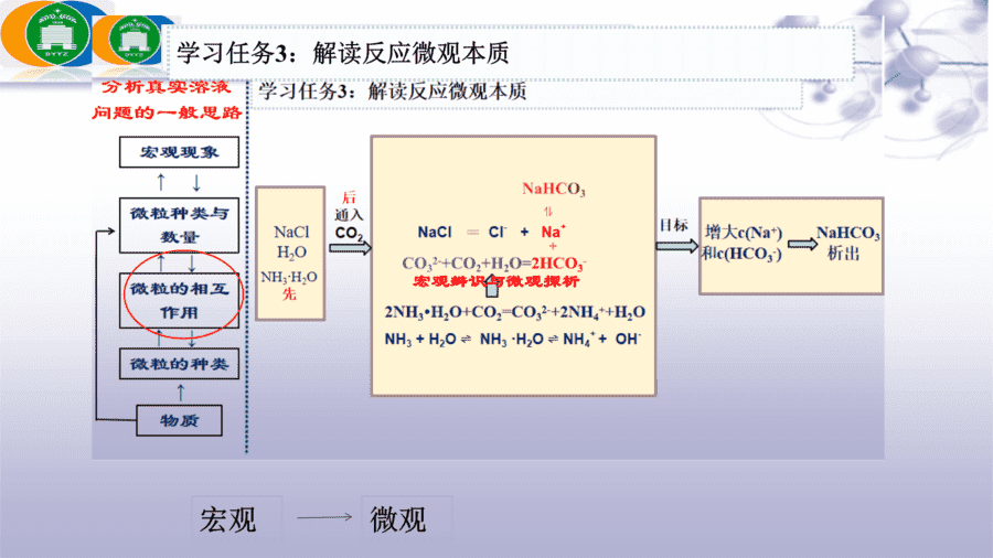 【说播课】高中化学说课比赛课题《揭秘索尔维制碱法和侯氏制碱法--化学平衡思想的创造性应用 》“素养为本”的课堂教学设计与实施 东营市第一中学 王君霞 
