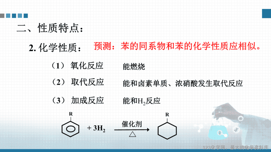 【课件+教案+学案+作业】优质课人教版选择性必修3《有机化学基础》第二章第三节第2课时《苯的同系物》