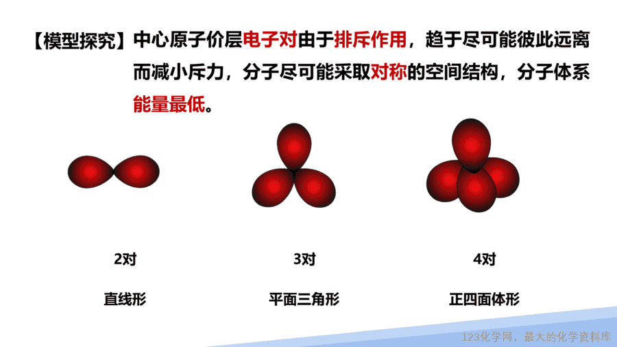 【课件】2025高二化学人教版选择性必修2《物质结构与性质》第2章第2节分子的空间结构第2课时-7