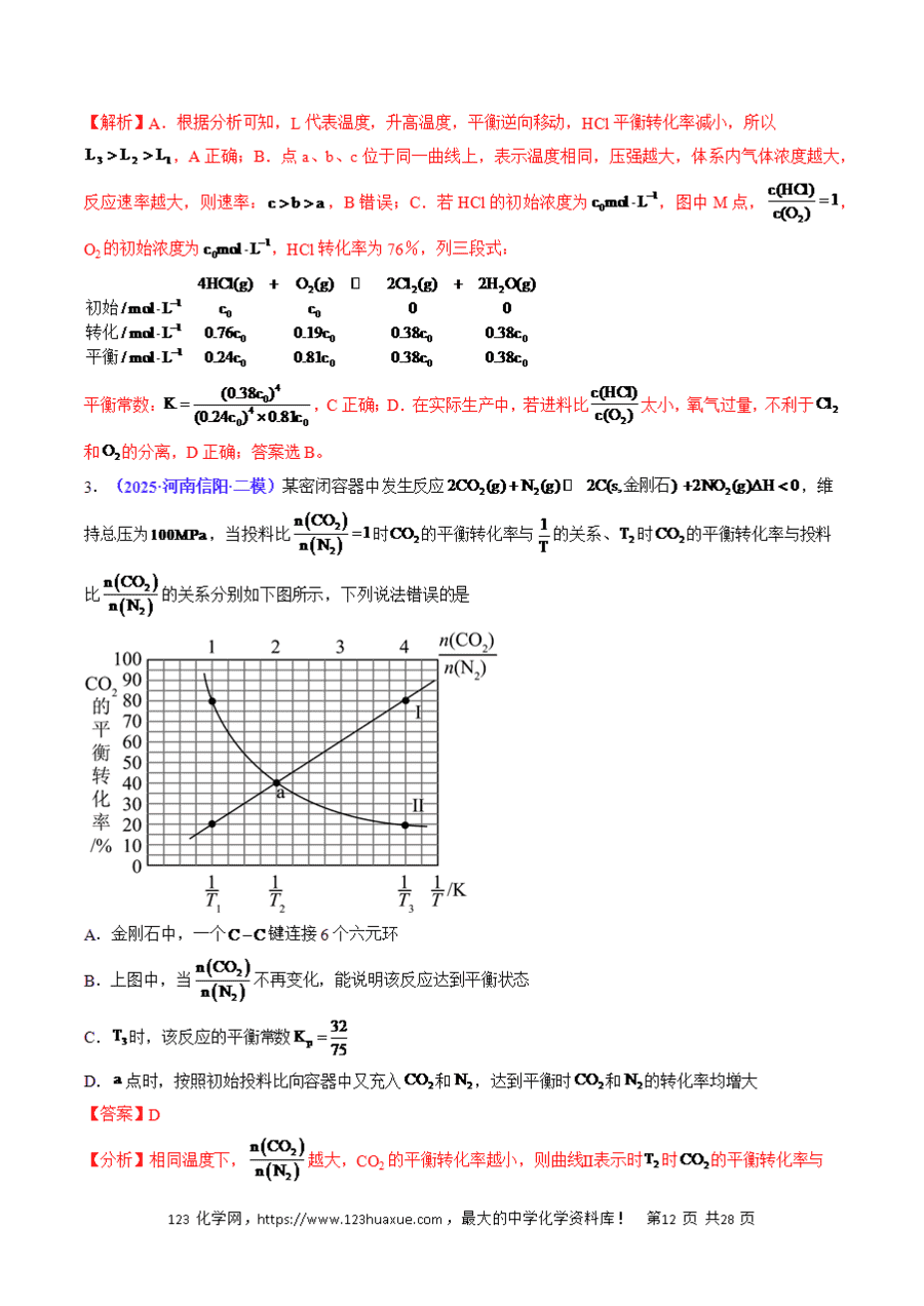 【学案】2025年高考化学冲刺考前抢分秘籍5《化学反应速率与化学平衡解》析版