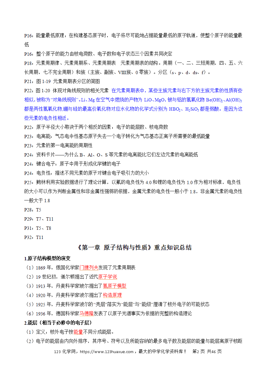 【精品学案】2025年高考化学冲刺抢押秘籍之抢分法宝1回归教材用心看(4)选择性必修2word版含答案-2