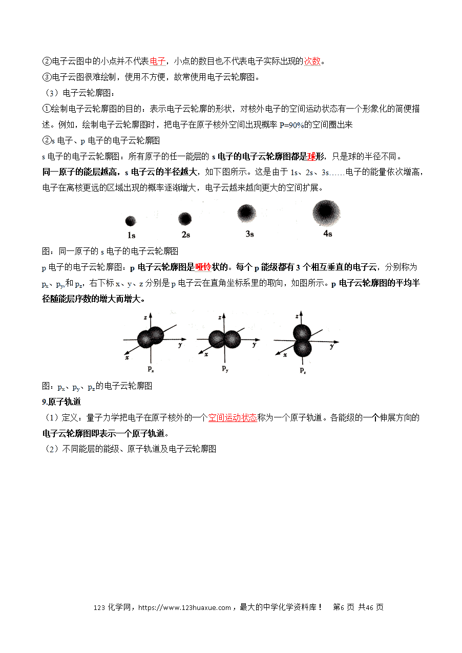 【精品学案】2025年高考化学冲刺抢押秘籍之抢分法宝1回归教材用心看(4)选择性必修2word版含答案-6