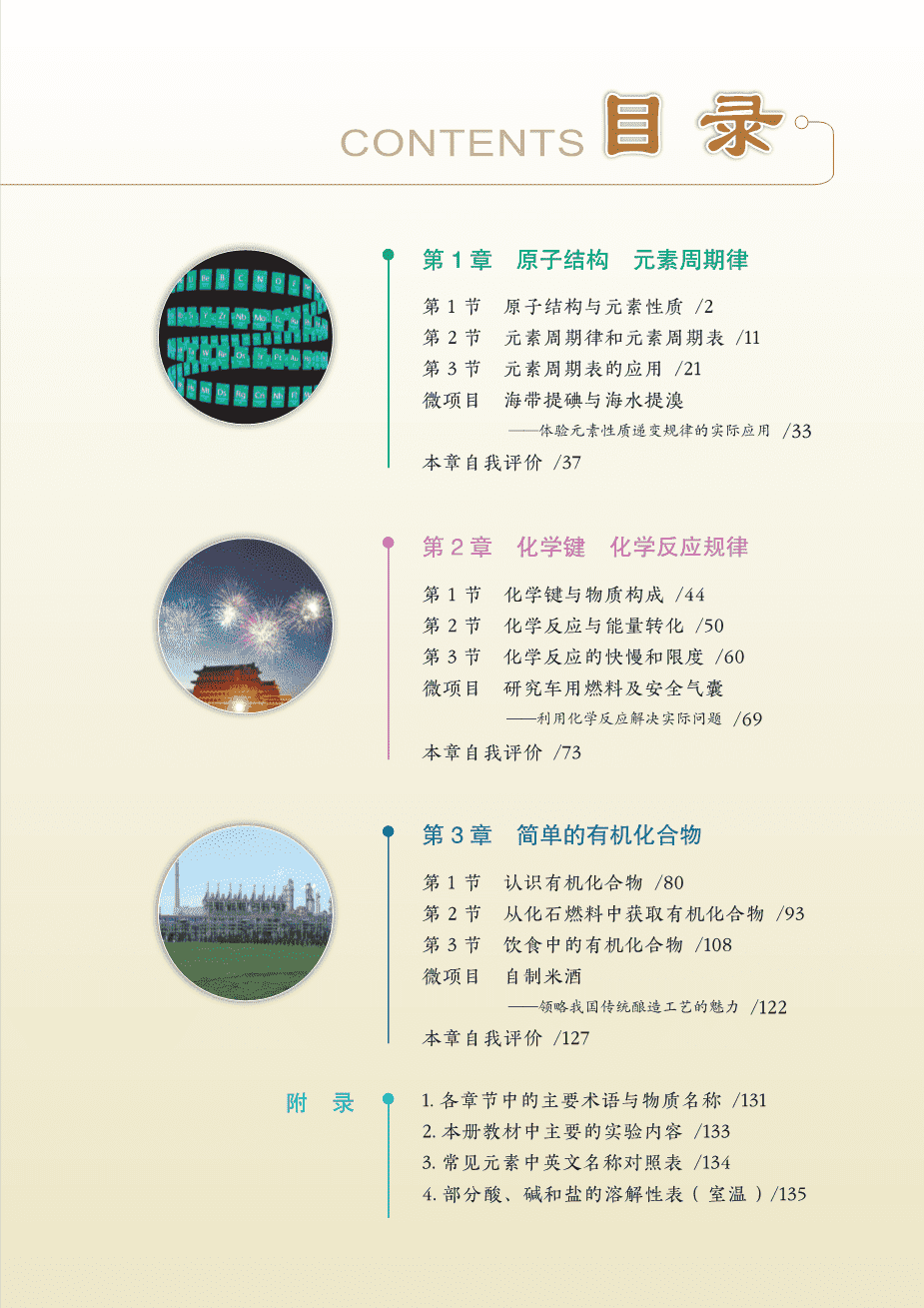 【电子课本】最新版全网最高清“鲁科版”普通高中教科书化学《必修第二册》