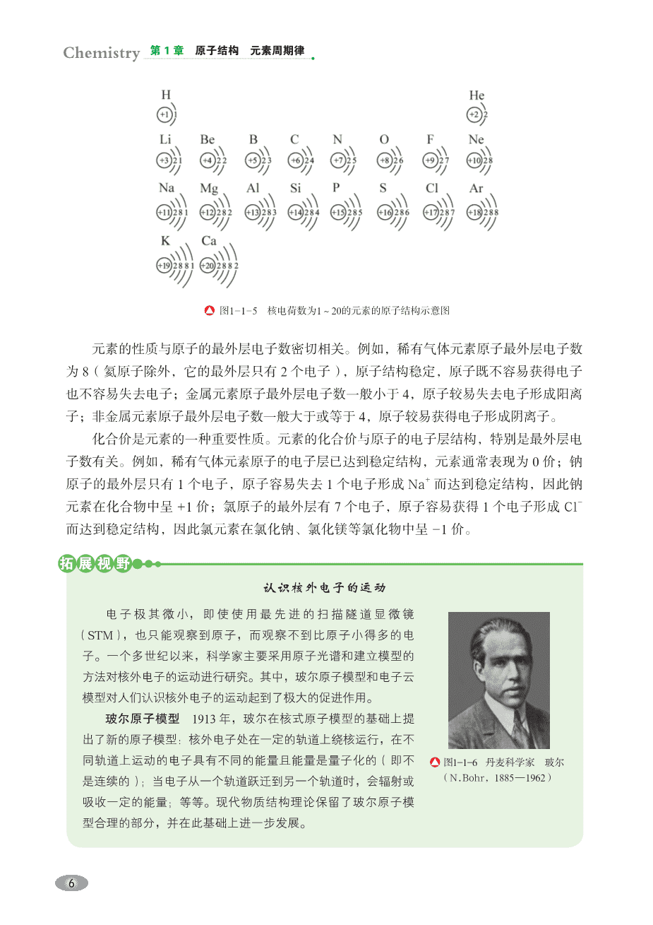 【电子课本】最新版全网最高清“鲁科版”普通高中教科书化学《必修第二册》
