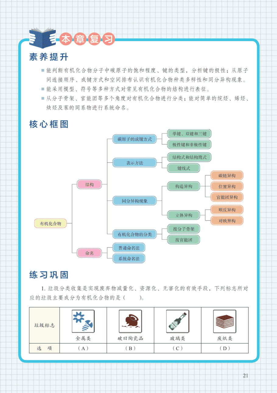 【电子课本】最新版全网最高清“沪科版”普通高中教科书化学选择性必修3《有机化学基础》