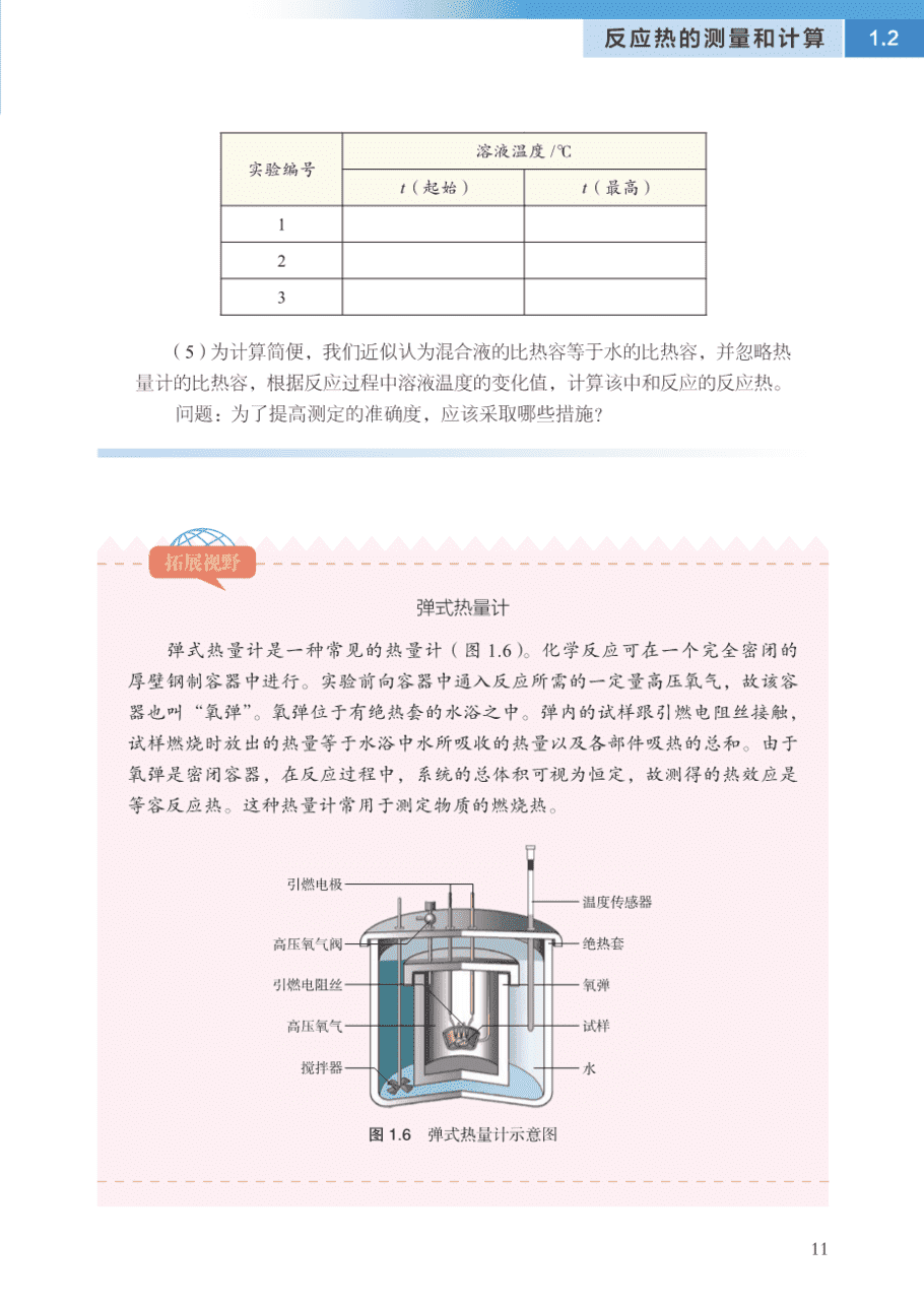 【电子课本】最新版全网最高清“沪科版”普通高中教科书化学选择性必修1《化学反应原理》