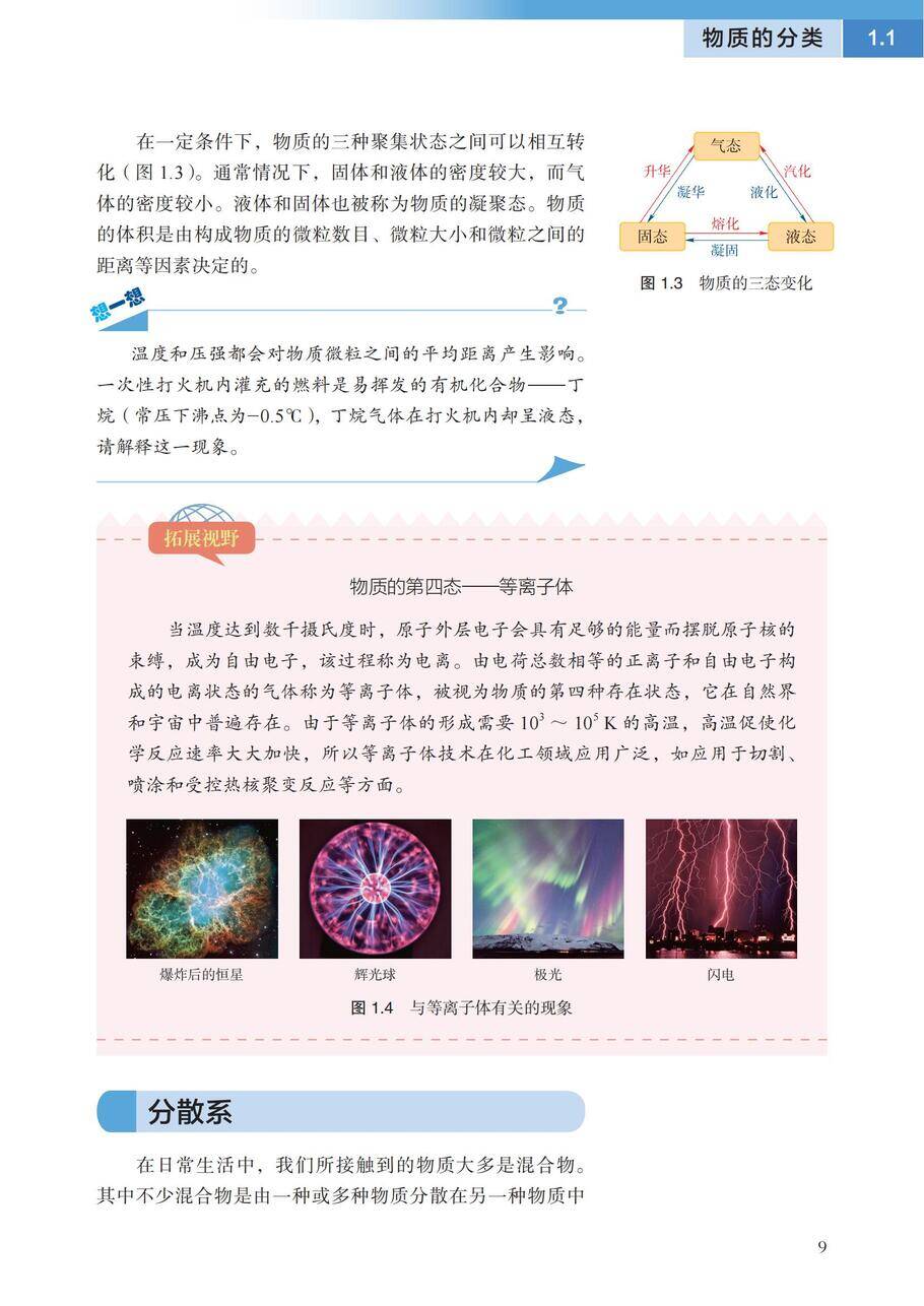 【电子课本】最新版全网最高清“沪科版”普通高中教科书化学《必修第一册》