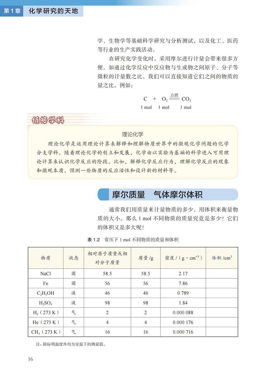 【电子课本】最新版全网最高清“沪科版”普通高中教科书化学《必修第一册》