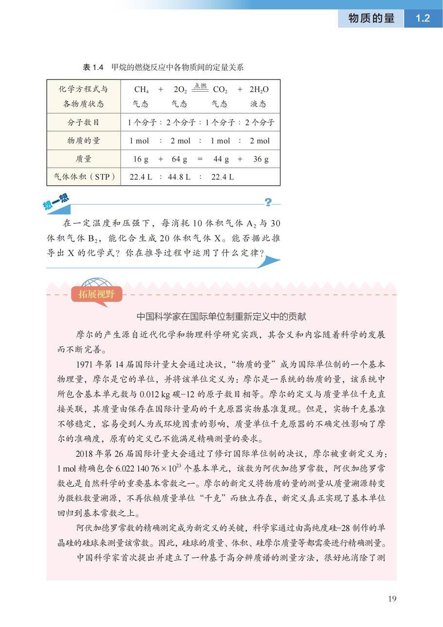 【电子课本】最新版全网最高清“沪科版”普通高中教科书化学《必修第一册》