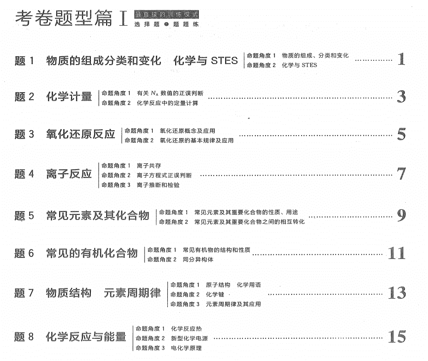 【精品】内部资料衡水中学高三化学二轮复习典型题回顾成册装订pdf版共111页