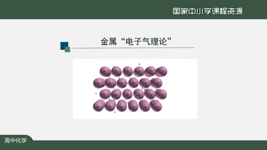【课件+教案+习题+任务单】国家云课堂优质课1208高二化学(人教版)金属晶体与离子晶体(第一课时)