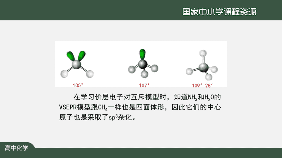 1120高二【化学(人教版)】分子的空间结构(第三课时)-课件-11