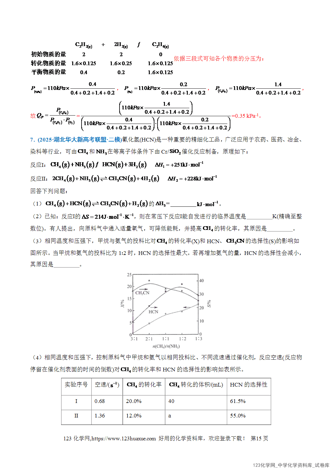 2026年高考化学二轮复习重难点专练07多重平衡体系的相关分析全国通用教师版