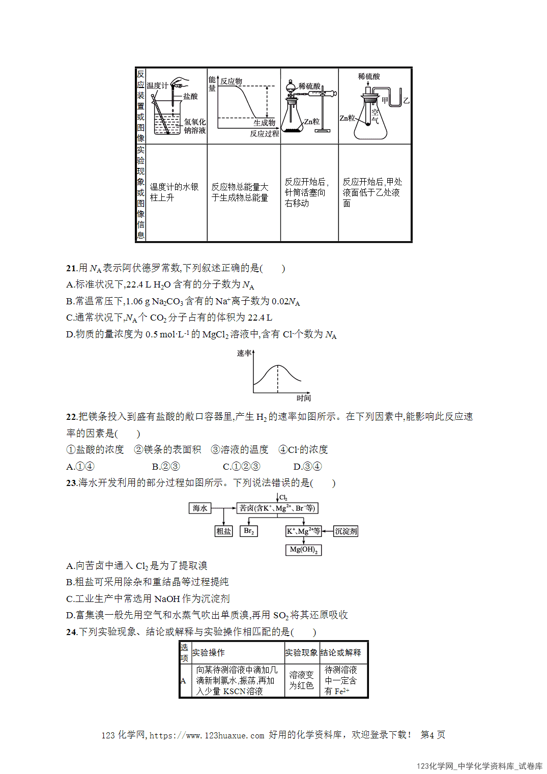 【学考试卷】2026年高一化学《赢在学考》模拟检测卷(五)word版含答案解析