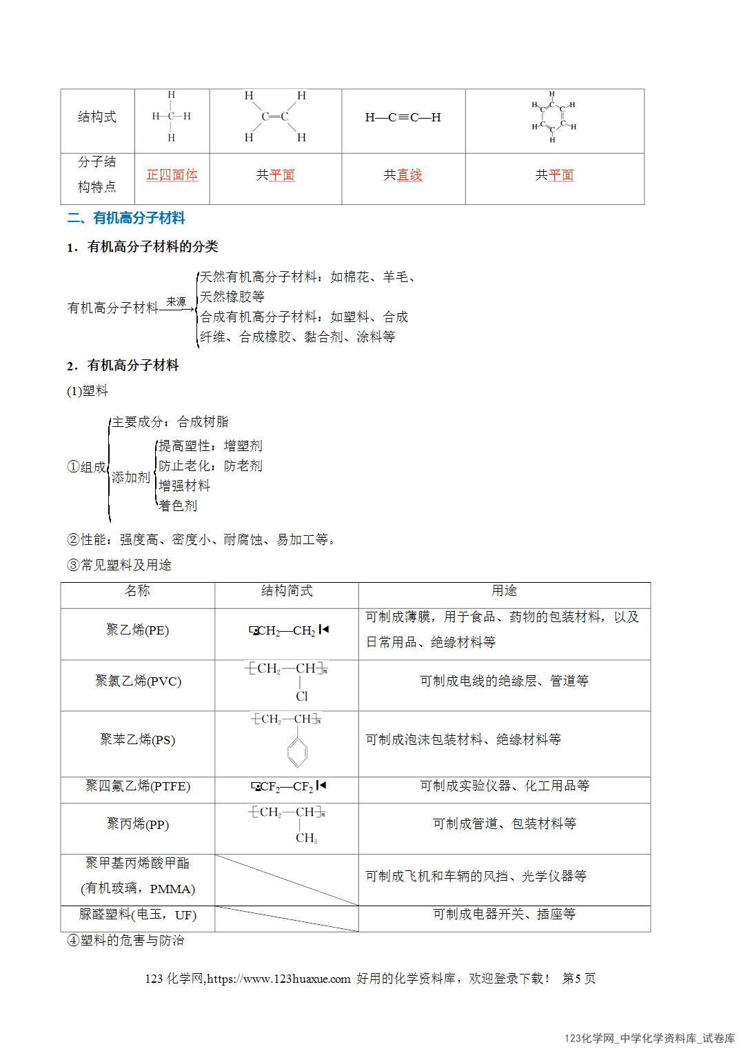 2026年高一化学寒假衔接讲练②寒假预习-第07讲乙烯与有机高分子材料（教师版+学生版）
