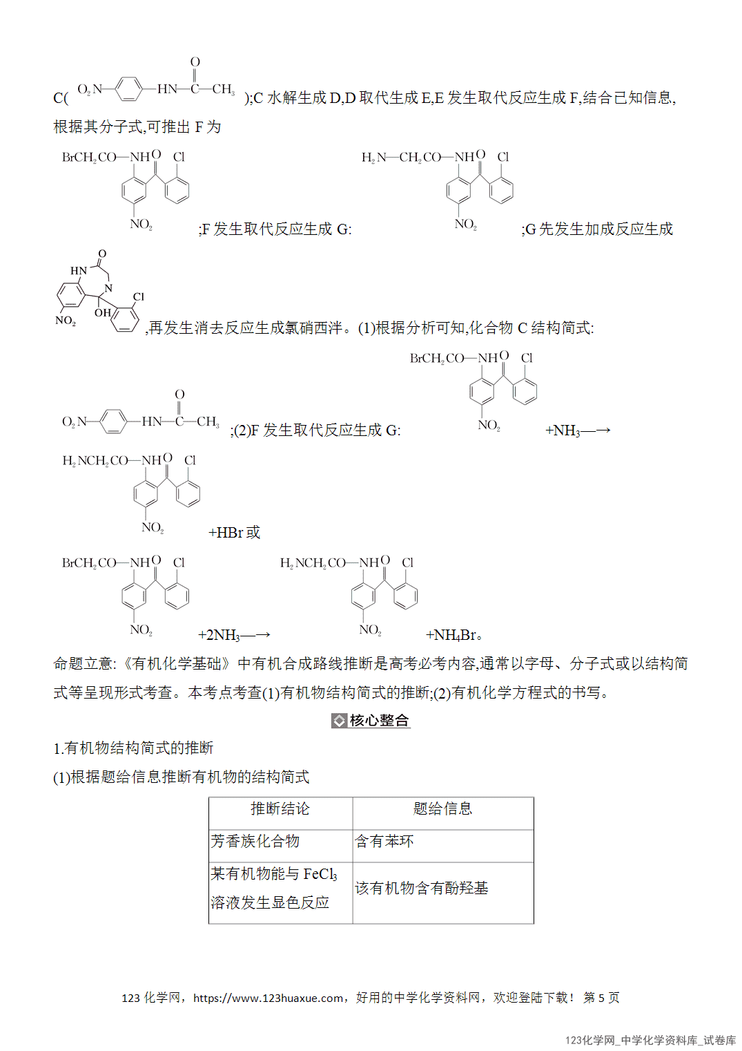 【精品练习】2026年高考化学二轮复习《有机化学》题型突破2有机物结构简式、方程式书写word版含答案