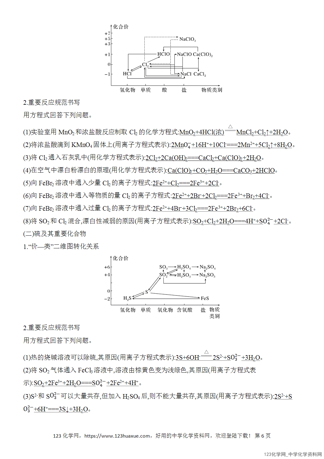 【精品练习】2026年高考化学二轮复习《常见无机物的性质与转化》题型突破3常见无机物的转化与应用word版含答案