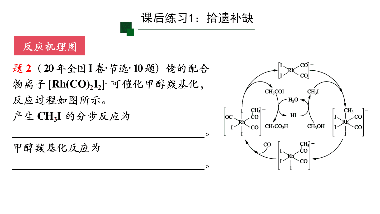 高考化学二轮复习优质课件《真实情境下的方程式书写—基于“证据推理与模型认知”核心素养》 高考化学二轮复习优质课件《真实情境下的方程式书写—基于“证据推理与模型认知”核心素养》