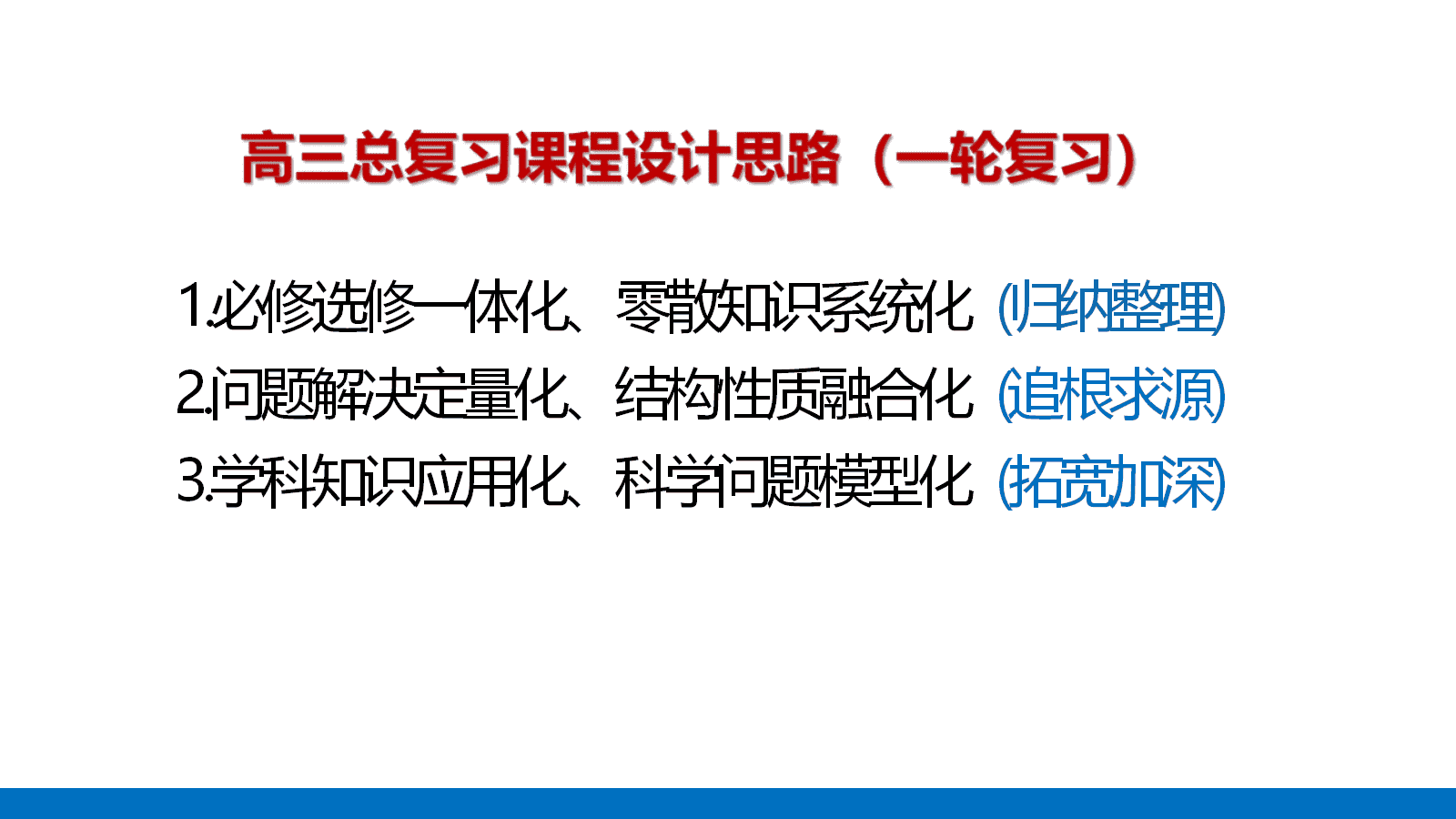 精品备考会发言PPT课件《2026年高三化学二轮复习策略探索》
