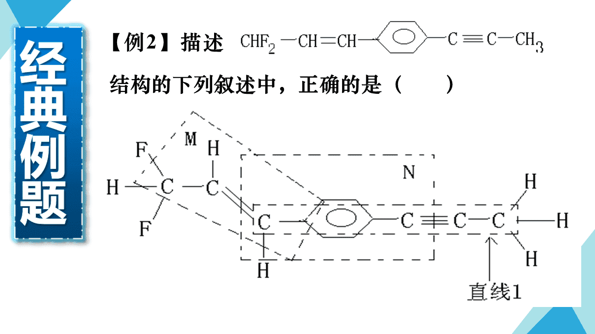 优秀课件《有机物分子中的原子共面和共线问题》PPT课件下载